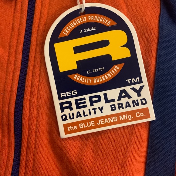 Brand New REPLAY fleece full zip jacket - Picture 7 of 11